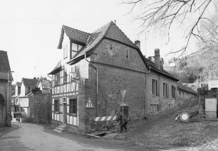 Fachwerkwohnhaus; Büdingen, Obergasse 52