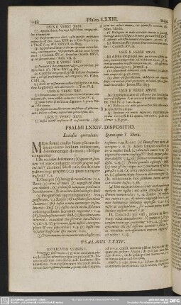 Psalmi LXXIV. Dispositio. Ecclesia querulans. Quosque? libera