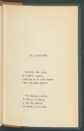 El cadáver