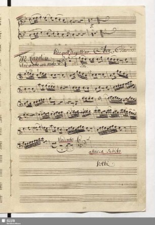 712. Cavatina: Vedo quell'augellino / Naumann, J.G.