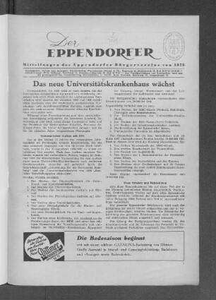Das neue Universitätskrankenhaus wächst