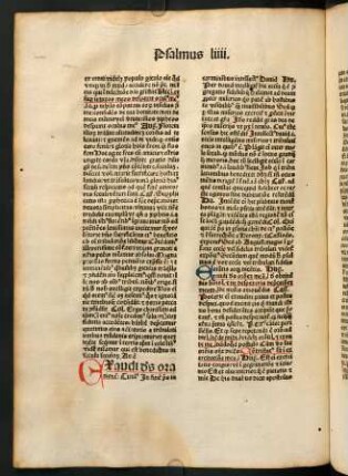 XCIXv-CXIv, Psalmus LIV-LVIII