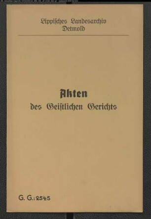 Brethauer, Kaspar, Küster in Wüsten bittet um Strafnachlass am 29.12.1641. Abgeschlagen.