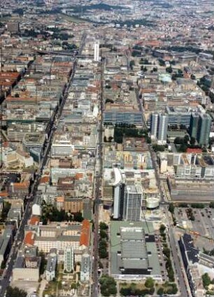 Friedrichstadt in Berlin-Mitte : Blickrichtung Norden