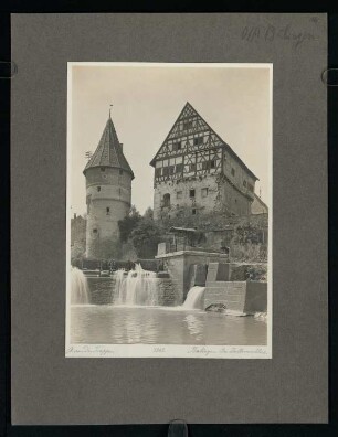 16, Balingen. Am Zollernschloß. (Nr. 3868).