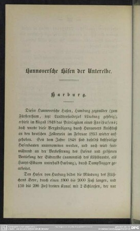 Hannoversche Häfen der Unterelbe