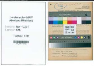 Entnazifizierung Fritz Tischler , geb. 11.12.1902 (Meister)