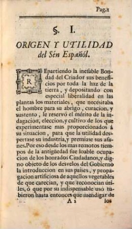 Dissertación sobre el sen de España