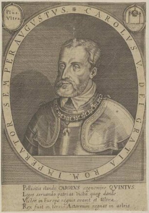 Bildnis des Carolvs V., römisch-deutscher Kaiser