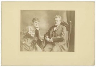 Max Reger mit Ehefrau Elsa