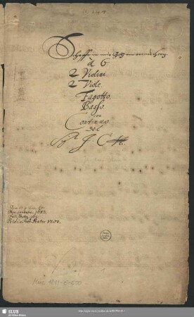 Schaffe in mir Gott ein reines Herz - Mus.1811-E-500 : B, strings, fag, bc
