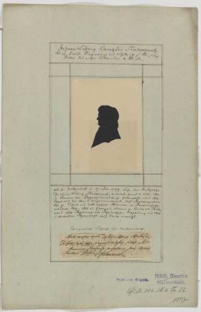 Bildnis des Johann Ludwig Bernhard Stubenrauch