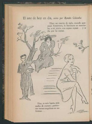 El arte de hoy en día : visto por Ramón Columba