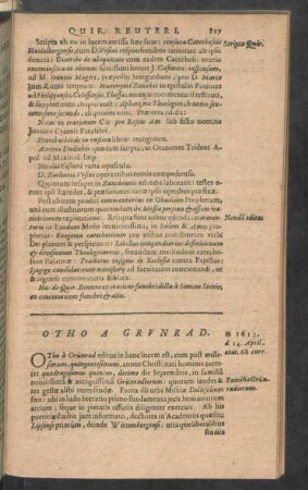 Otho a Grünrad.