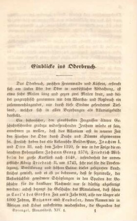 Einblicke ins Oderbruch.