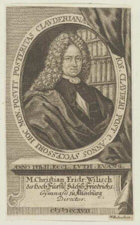 Bildnis des Jos. Clavdervs