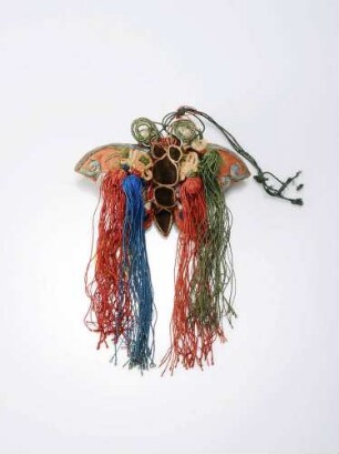 Brustschmuck,Täschchen für Mädchen, Schmetterlingsform, "Nabi hyang nyang norigae" 나비향낭노리개