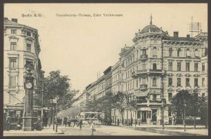 Ansichtskarte Großbeerenstraße, Ecke Yorkstraße [1/3]