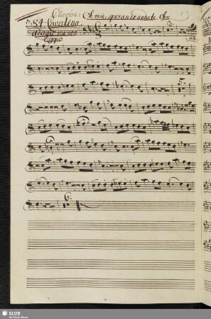 384. Cavatina: L'amor innocente / Salieri, A.