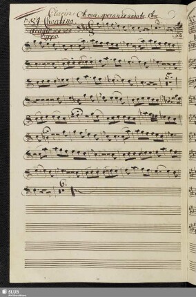 384. Cavatina: L'amor innocente / Salieri, A.