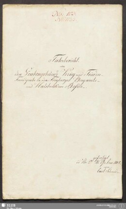 Fahrbericht von dem Grubengebäude Krieg und Frieden Fundgrube in dem Freyberger Bergamts und Halsbrükner Refier - 17.7136 4.
