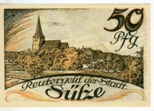 Geldschein / Notgeld, 50 Pfennig, 1922