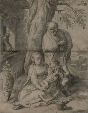 Die Heilige Familie mit dem Johannesknaben (aus der Folge: Die Geburt und jungen Jahre des Jesus Christus)