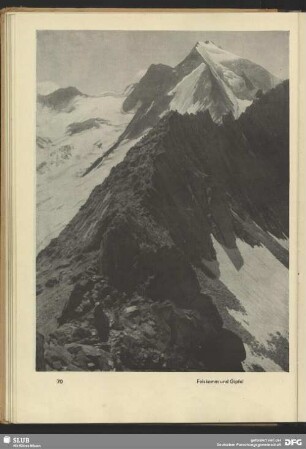 Felsklamm und Gipfel