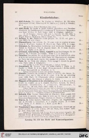 Kinderbücher (Nr. 870 - 883)