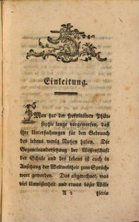 Allgemeine Theorie des Denkens und Empfindens : Eine Abhandlung, welche den von der Königl. Akademie der Wissenschaften in Berlin auf das Jahr 1776 ausgesetzten Preis erhalten hat