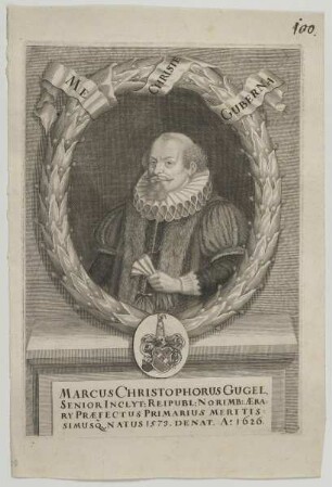 Bildnis des Marcus Christophorus Gugel