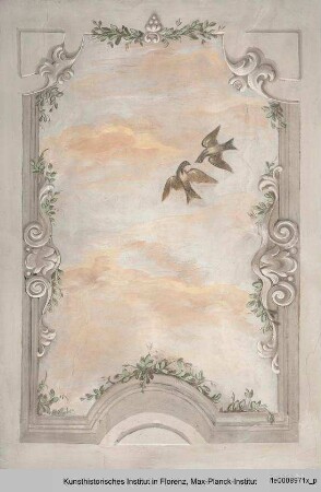 Zephyr und Flora, Quadraturmalerei