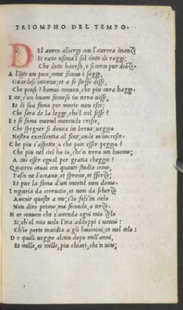 Triompho Dell Tempo.