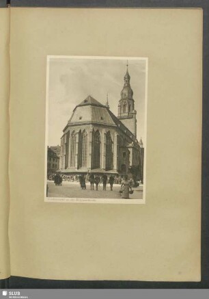 Wochenmarkt an der Heiliggeistkirche