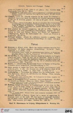 Türkei (Nr. 321 - 332)
