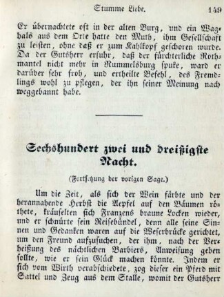 Sechshundert zwei und dreißigste Nacht