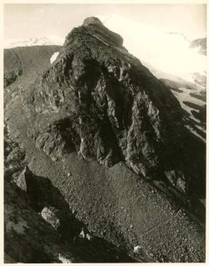 Südtirol-Tauferer Tal, Ostalpen. Rieserferner Gruppe. Blick auf den Schneebiger Nock