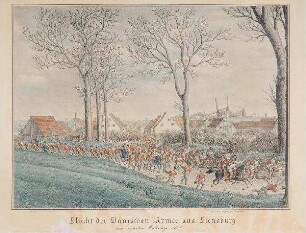 Flucht der Dänischen Armee aus Flensburg (24.4.1848)