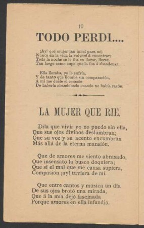 La mujer que ríe.