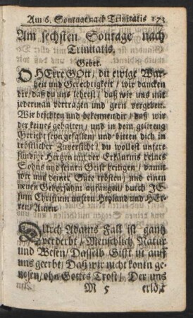 Am sechsten - 16. Sontage nach Trinitatis.