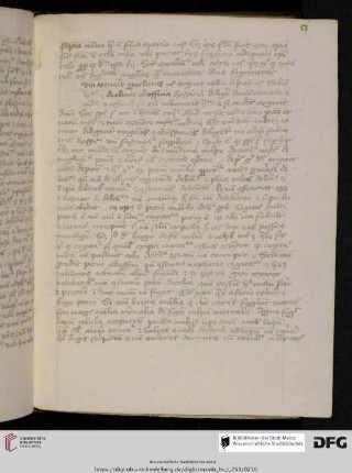 Gilbertus Tornacensis, Sermones de tempore ((101r) Nr. 46)