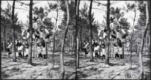 La Baule. Turnfest im Park des Hôtel Royal