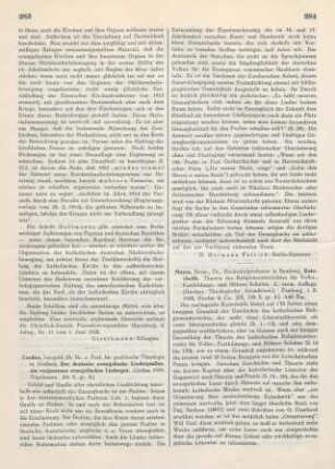 284-285 [Rezension] Mayer, Heinrich, Katechetik