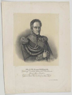 Bildnis des Friedrich Johann Christian Heinrich Seebach