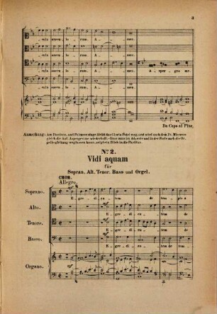 Verschiedene Gesänge : für mehrere Stimmen abwechselnd mit Choral ; op. 19
