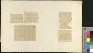 Ornamentstudien, z.T. aus der Bibliothèque impériale