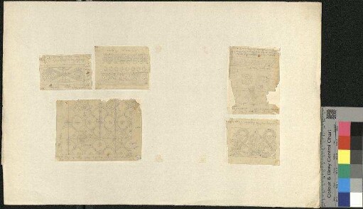 Ornamentstudien, z.T. aus der Bibliothèque impériale