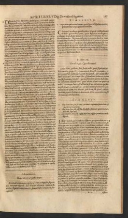 L. Liber. 118. Idem lib. 27. Quaestionum.