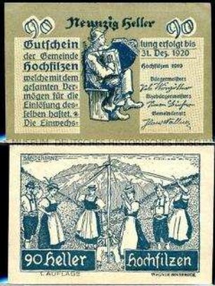 Hochfilzen, Tirol 90 Heller