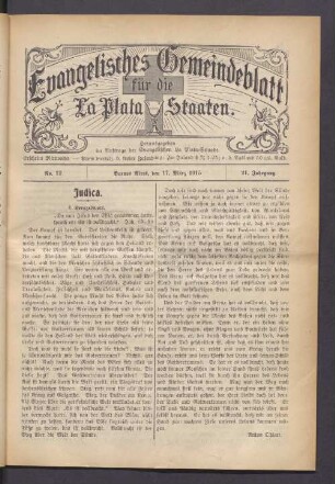 N°. 12. 17. März 1915